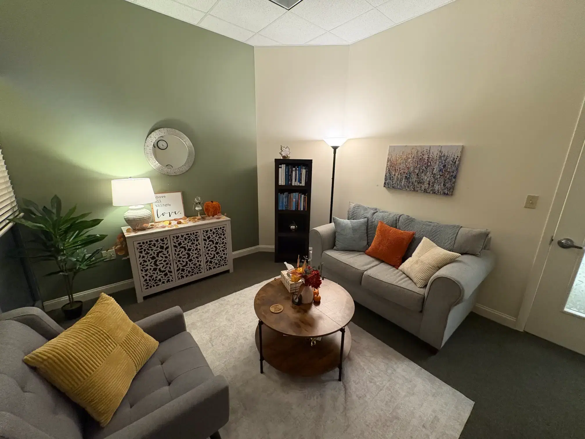 Office interior view